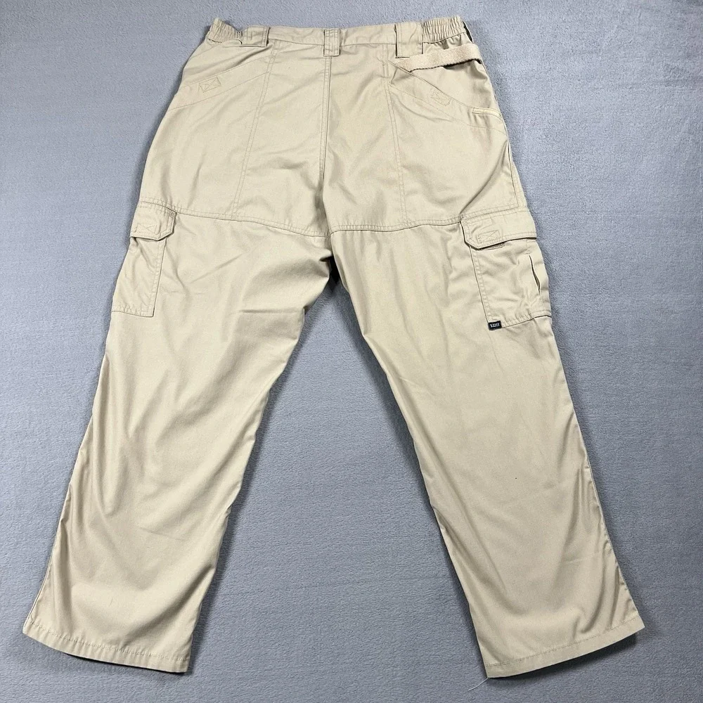 511 Tactical Pants Mens 38x30 Beige Cargo Workwear Outdoor Hiking Duty Tactical